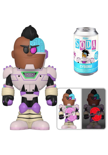 Funko Soda: Teen Titans Go! Cyborg 4.25" Figure in a Can