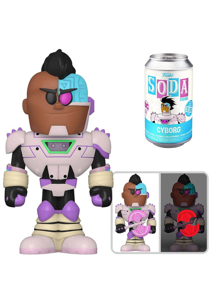 Funko Soda: Teen Titans Go! Cyborg 4.25" Figure in a Can