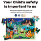 MoinKidz 24 Piece Puzzles for Kids Ages 3-5 Forest Musicians