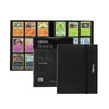 BCW Basics Folio 9-Pocket Card Album - Black | Archival Safe, Side-Loading Binder | Premium Storage Solution for Trading Cards, Sports Cards, and More