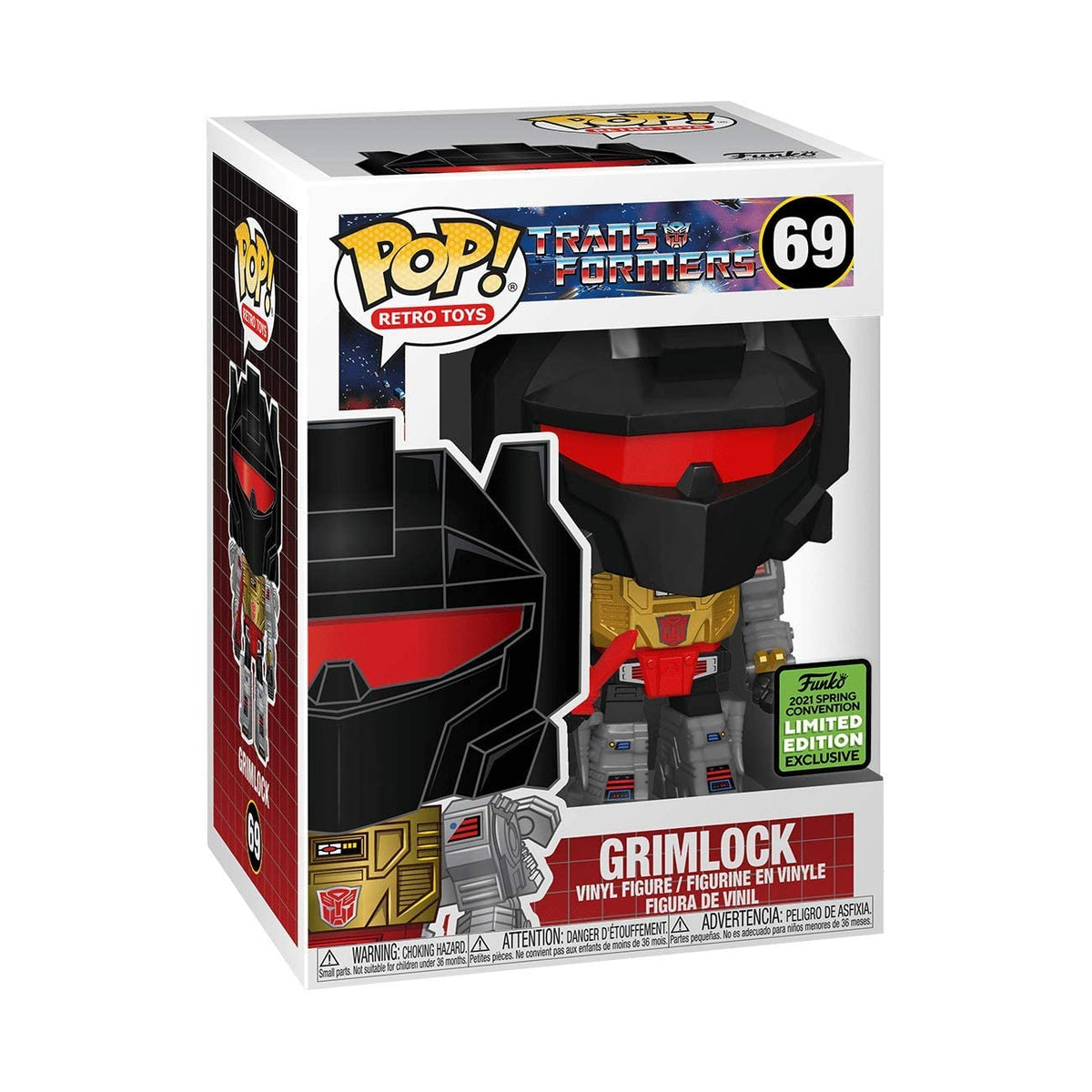 Funko POP! Retro Toys #69 - Grimlock 2021 ECCC Shared Exclusive