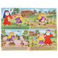 Fun Express - Make-A-Scene Parable Prodigal Son - Stationery - Stickers - Make - A - Scene (Lrg) - 12 Pieces