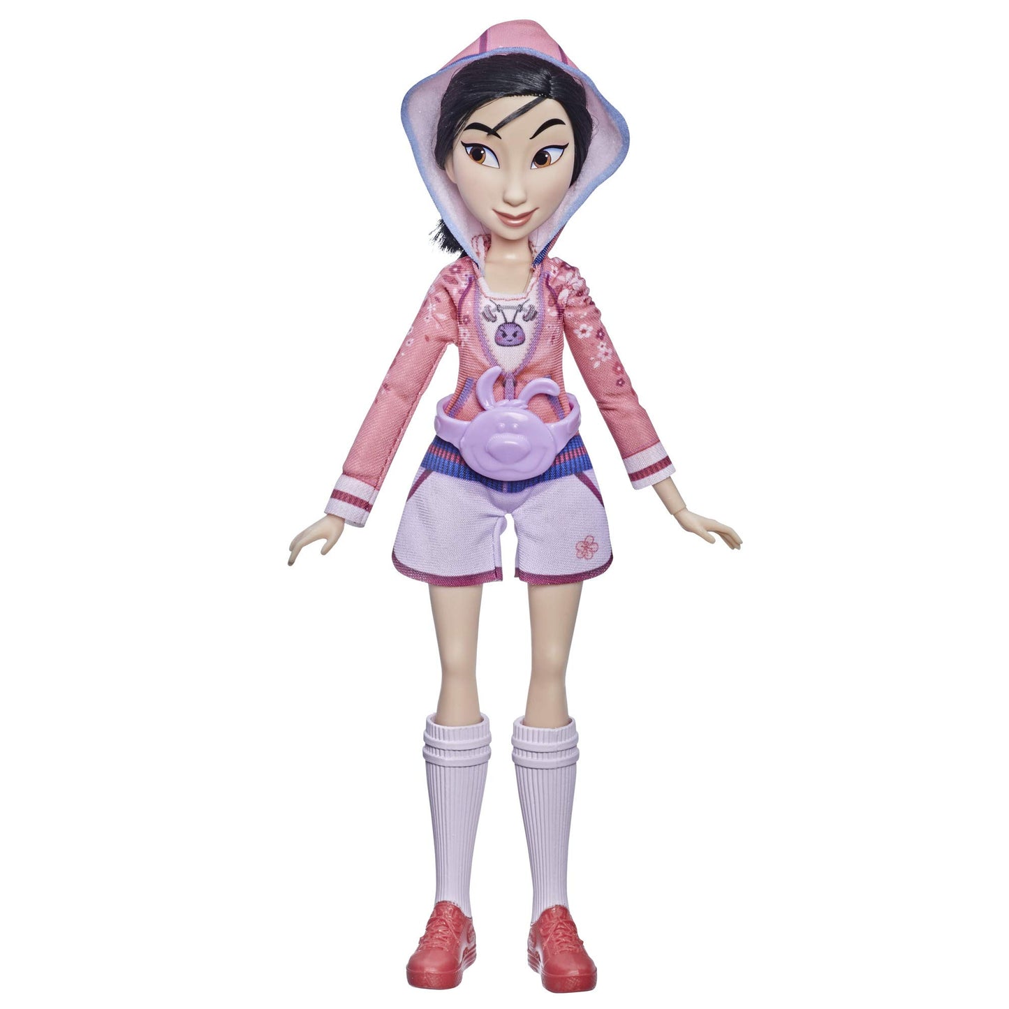 Disney Princess Comfy Squad Mulan Fashion Doll, Toy Inspired by Disney’s Ralph Breaks The Internet, Casual Outfit Doll, Girls 5 and Up, White