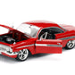 Jada Toys Fast & Furious 8 1:24 Diecast - Dom's Chevy Impala Vehicle, Red