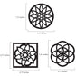 VHALE Suncatchers Craft 3 Sets (9 Cutouts) w Tissue Papers Stained Glass Effect Paper Sun Catcher Kit, Window Art, Classroom Crafts, Creative Art