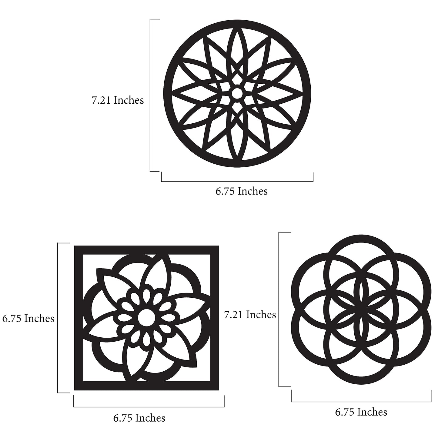 VHALE Suncatchers Craft 3 Sets (9 Cutouts) w Tissue Papers Stained Glass Effect Paper Sun Catcher Kit, Window Art, Classroom Crafts, Creative Art
