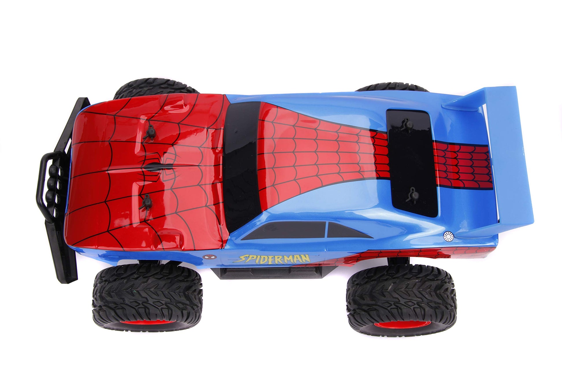 Jada toys Marvel Spider-Man Dodge Charger Daytona 4x4 Elite R/C with turbo boost USB charging and batteries included (30761)