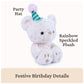GUND Birthday Kai 10-Inch Teddy Bear Stuffed Animal with Birthday Hat