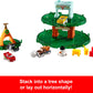 Mattel Disney and Pixar Cars Minis 2024 Advent Calendar with 24 Pieces, Surprises Include 4 Toy Mini Cars, Stackable Track & Storytelling Accessories