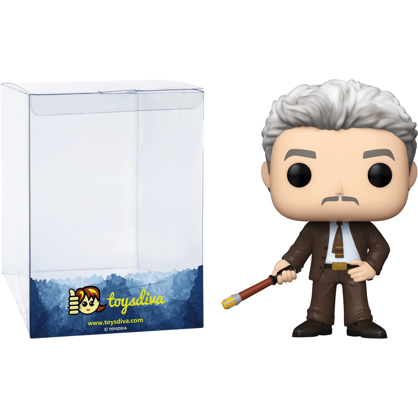 Funko Mobius: P o p ! Vinyl Figurine Bundle with 1 Compatible 'ToysDiva' Graphic Protector (896-55742 - B)