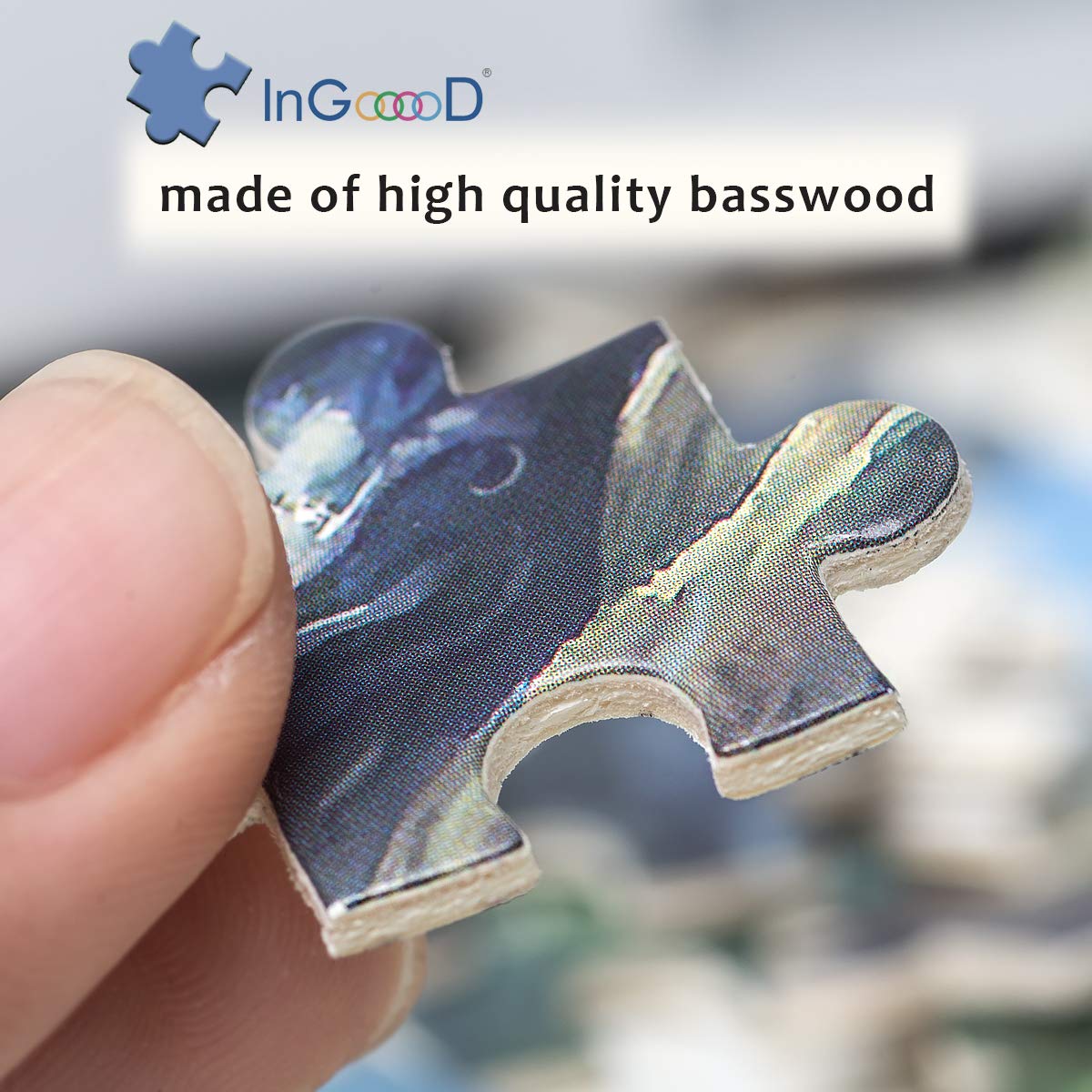 Ingooood- Fantasy Series- City of Machine Operated- Jigsaw Puzzles 1000 Pieces Entertainment Toys for Adult Special Graduation or Birthday Gift Home