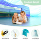 Birodeko Blanket Fort Building Kit for Kids, Portable Playhouse Play Tent Fort with CPC Certification, Indoor/Outdoor Air Tent Fort for Kids Age 4-8