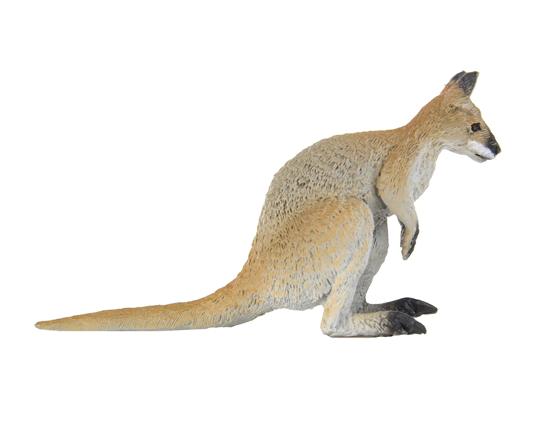 Safari Ltd. Wallaby Figurine - Hand-Painted, Lifelike 2.5" Model Figure - Fun Educational Toy for Boys, Girls & Kids Ages 3+