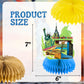 9PCS New York City Party Decoration American Nyc Honeycomb Centerpieces Decorations American Theme Party Table Supplies USA Nyc Decor Cityscape