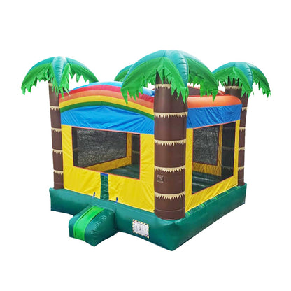 JumpOrange 14x14ft Safari Commercial Grade 15oz PVC Bounce House