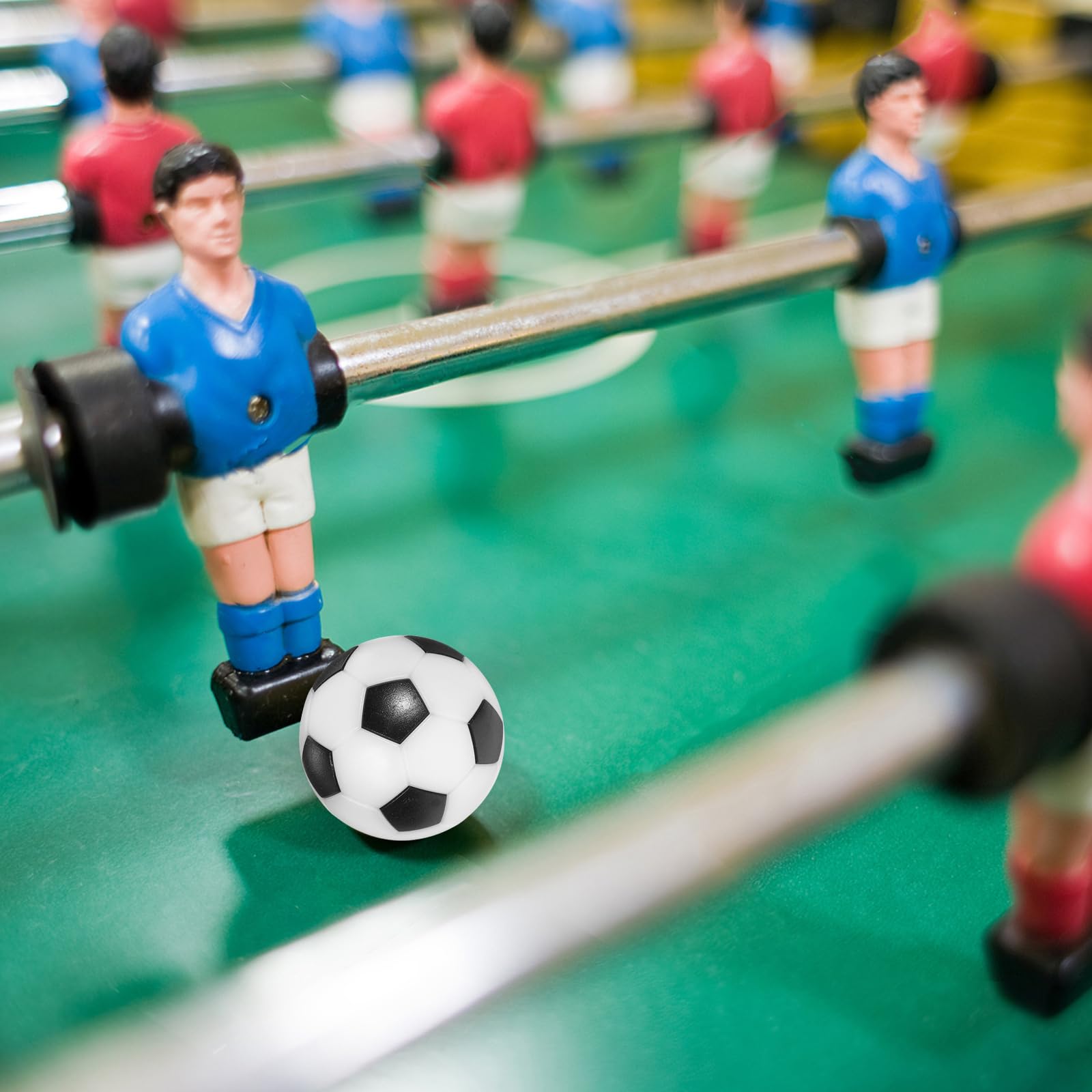 BESPORTBLE 12 Pcs 31Mm Mini Foosball Table Balls Replacement Soccer Balls for Table Football Games