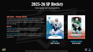 2025-26 Upper Deck SP Hockey Blaster Box