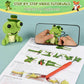 JackCao 6 Pack Crochet Kit for Beginners, 2026 DIY Craft for Adults, Crochet Animal Plush Kit with Step-by-Step Video Guides Tutorials Birthday Gift