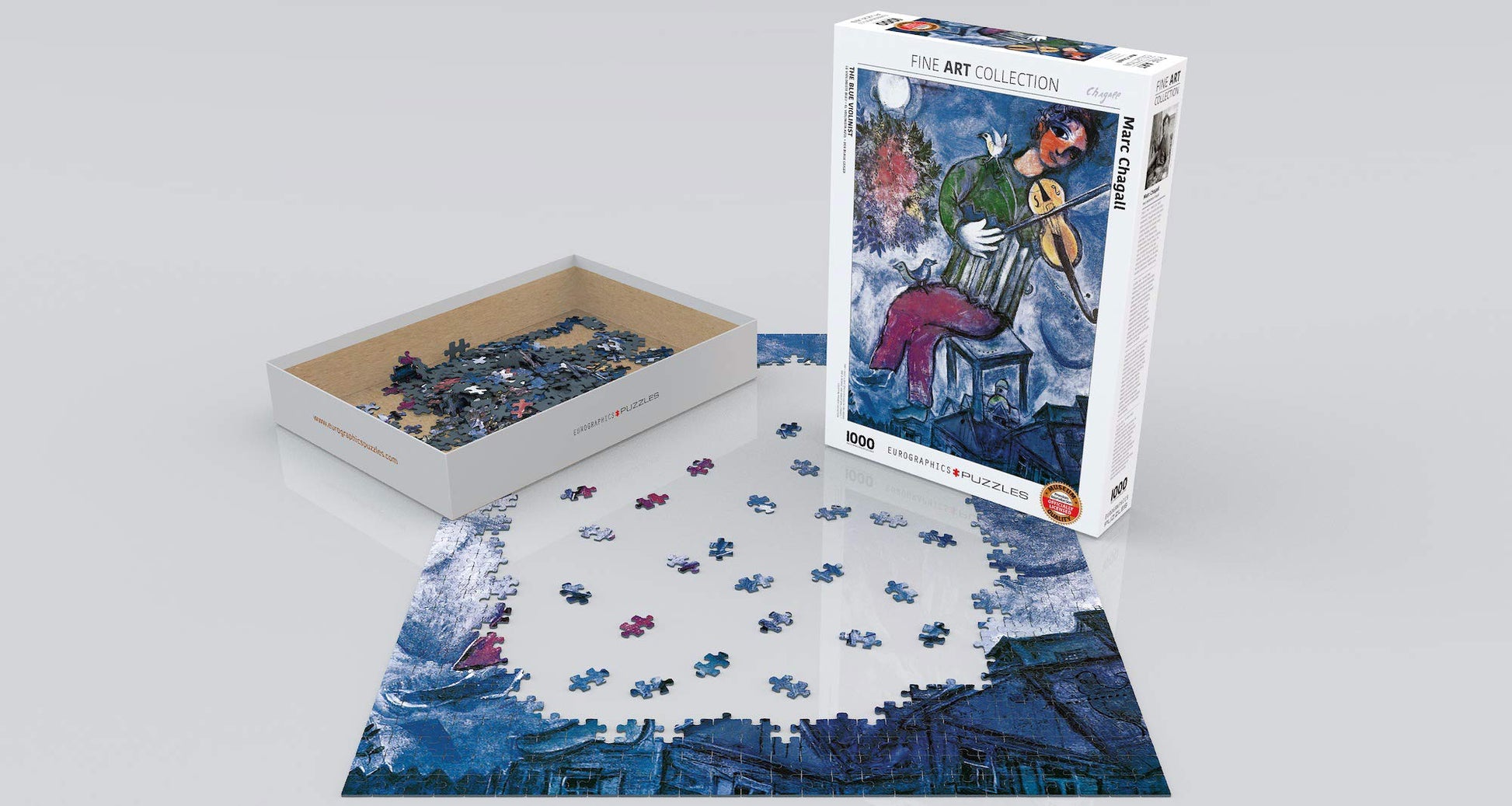 EuroGraphics Marc Chagall Le Violoniste Bleu Puzzle (1000 Piece)