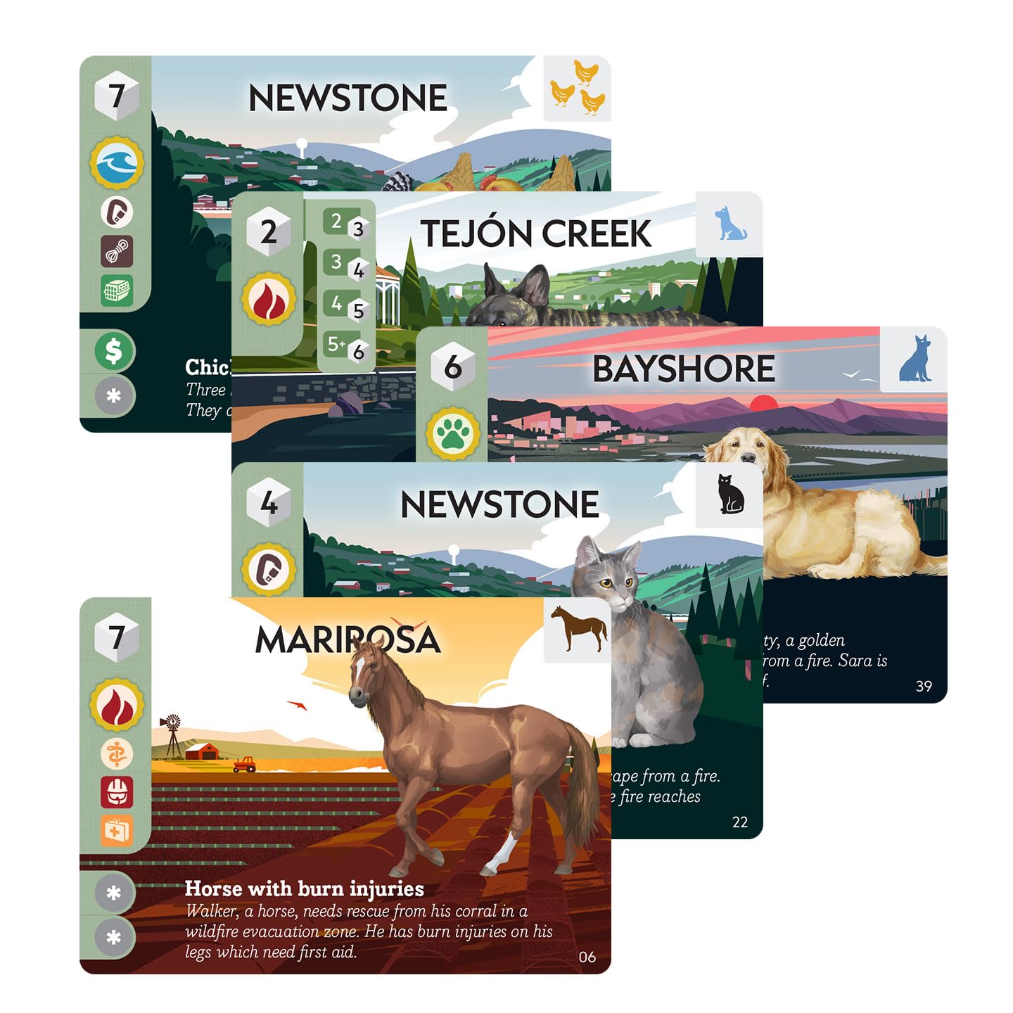 Animal Rescue Team by Play To Z | Cooperative Disaster Rescue Game | Save Cats, Dogs & Farm Animals | Family Game | Ages 8+ | 2-4 Players | 2026