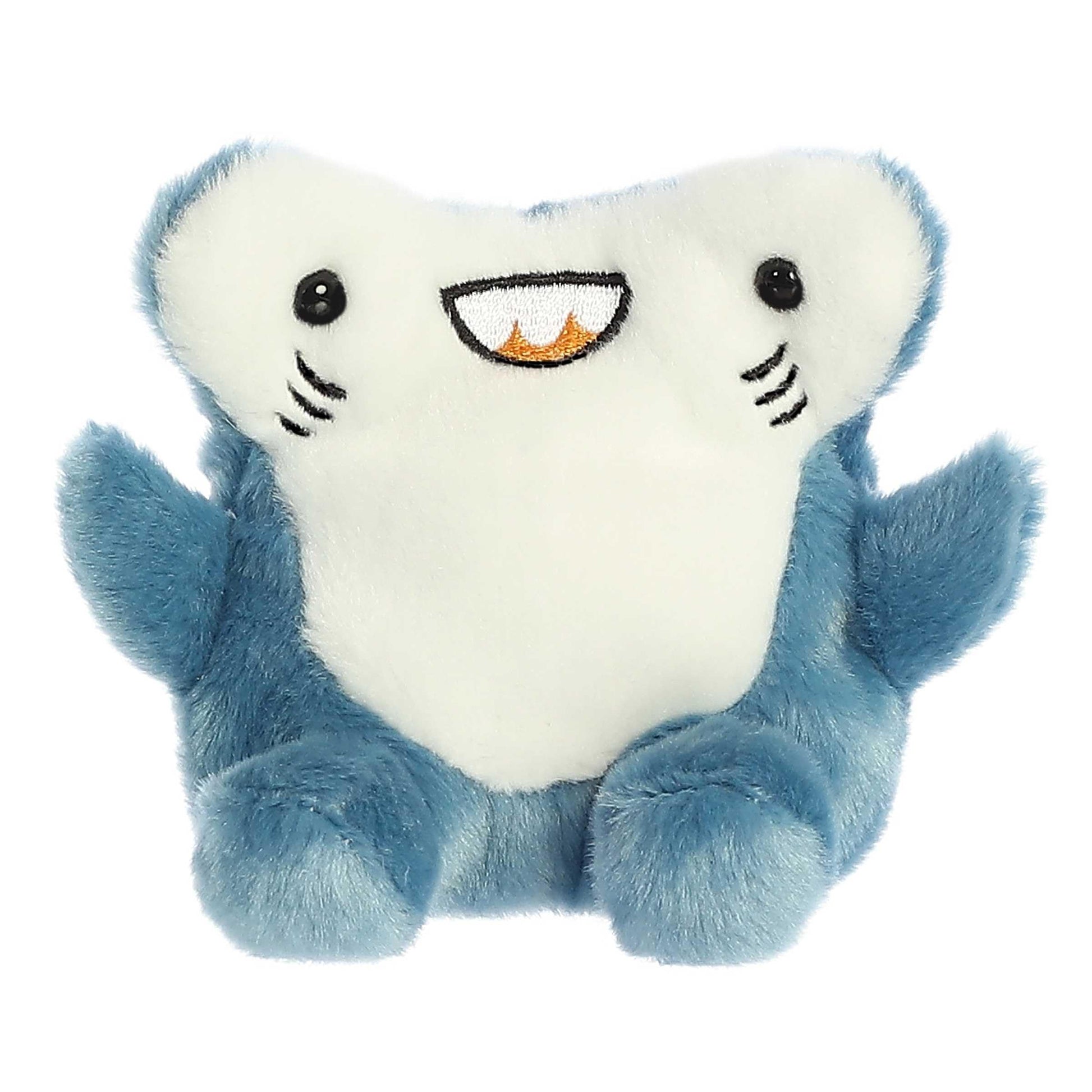 Aurora® Adorable Palm Pals™ Huddleston Hammerhead Shark™ Stuffed Animal - Fun Collectible Plush for Kids and Adult Collectors - Perfect for Decorating