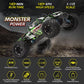 TENSSENX 1:18 Scale All Terrain RC Cars, 40KPH High Speed 4WD Remote Control Car with 2 Rechargeable Batteries, 4X4 Off Road Monster Truck, 2.4GHz