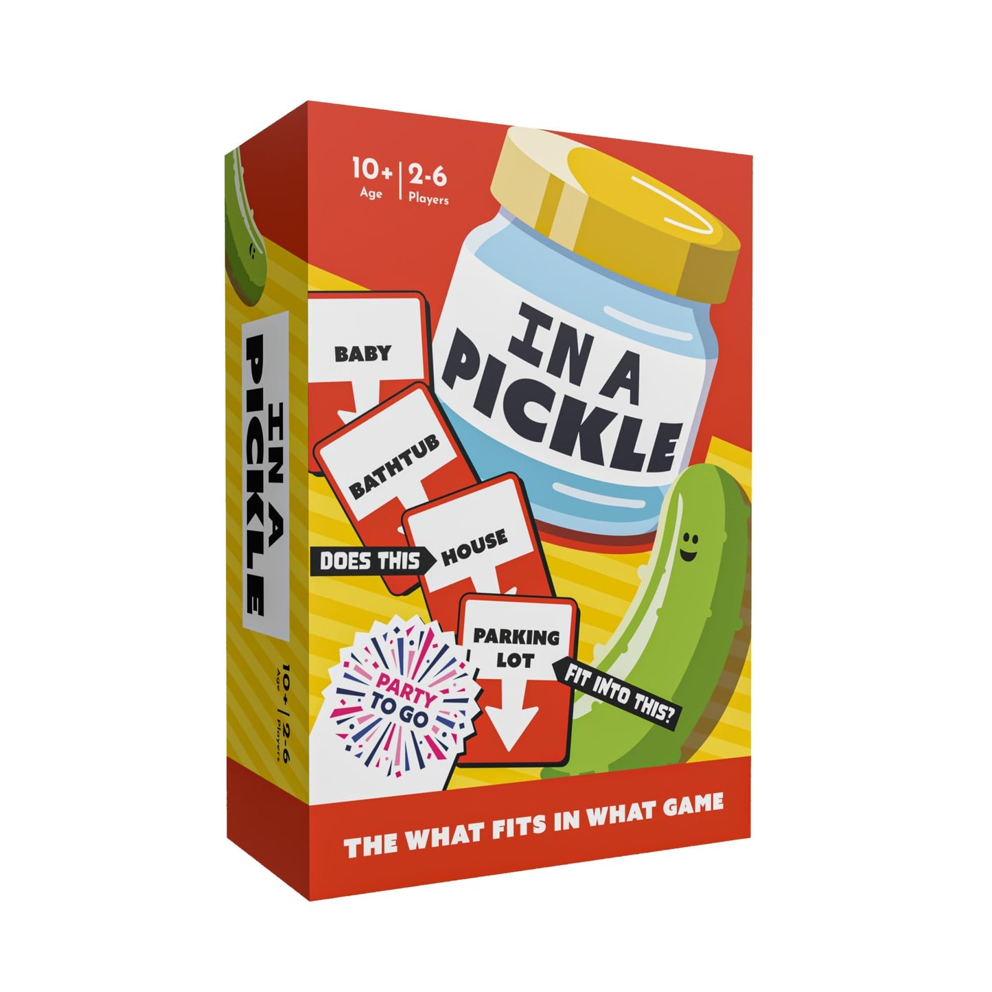 Gamewright - in a Pickle Card Game - Party to Go - Ages 10+