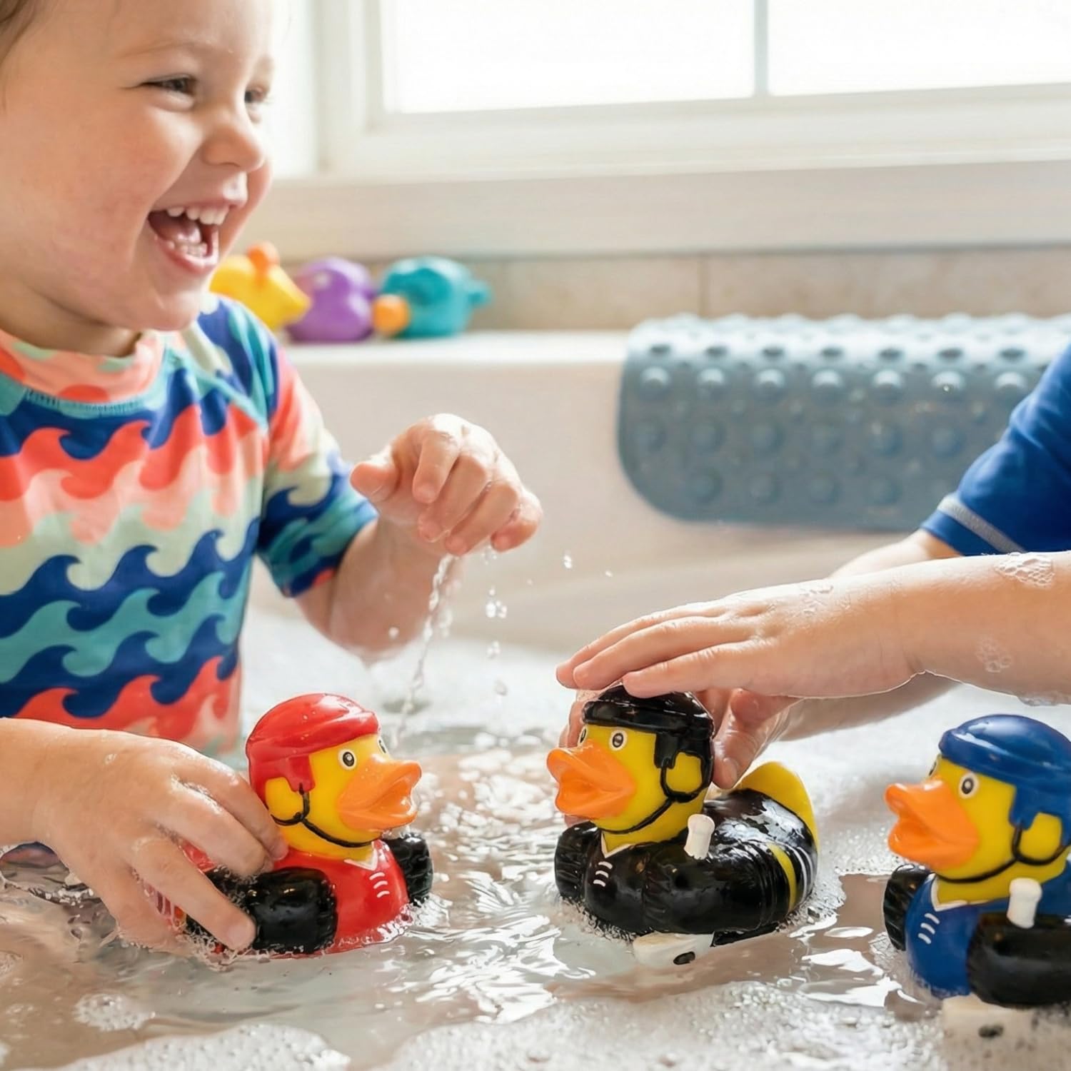 Rhode Island Novelty 2" Hockey Rubber Duckies