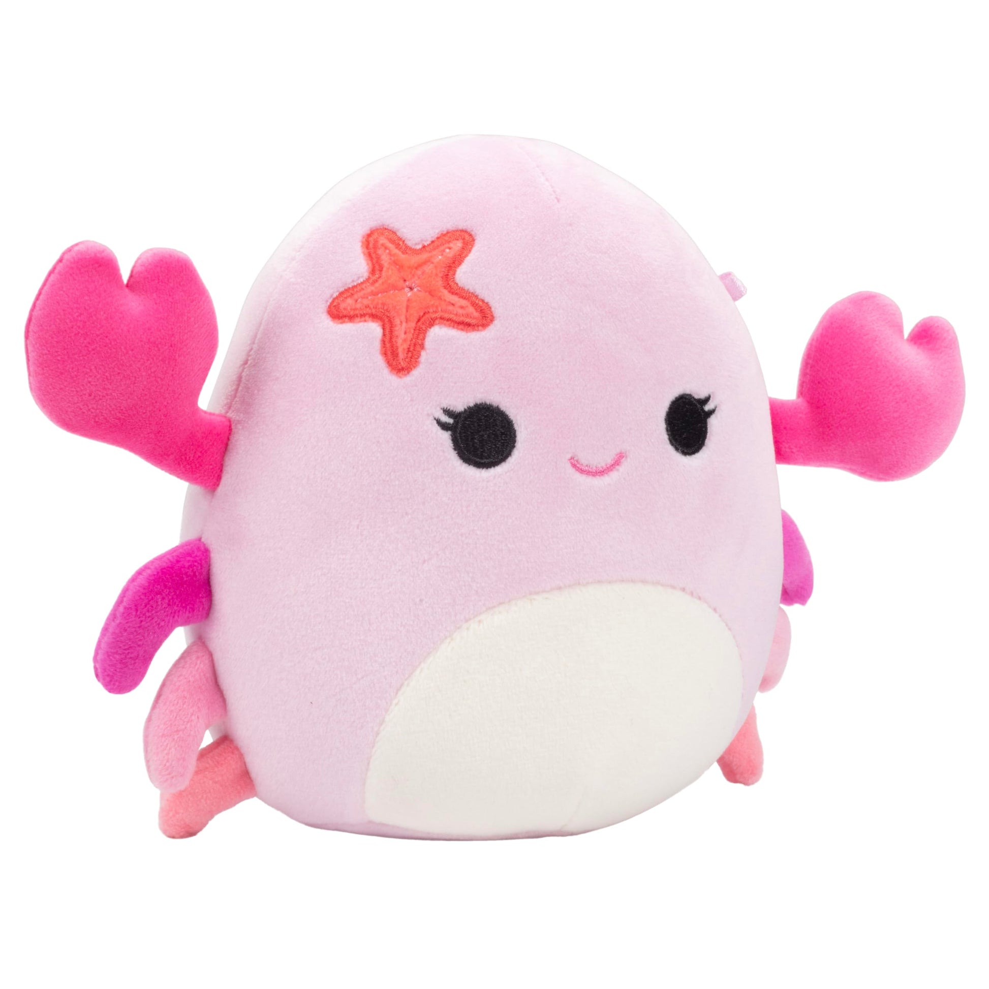 Squishmallows Original 5-Inch Cailey The Crab Mini Plush - Official Jazwares - Collectible Little Soft & Squishy Stuffed Animal Toy - Add to Your