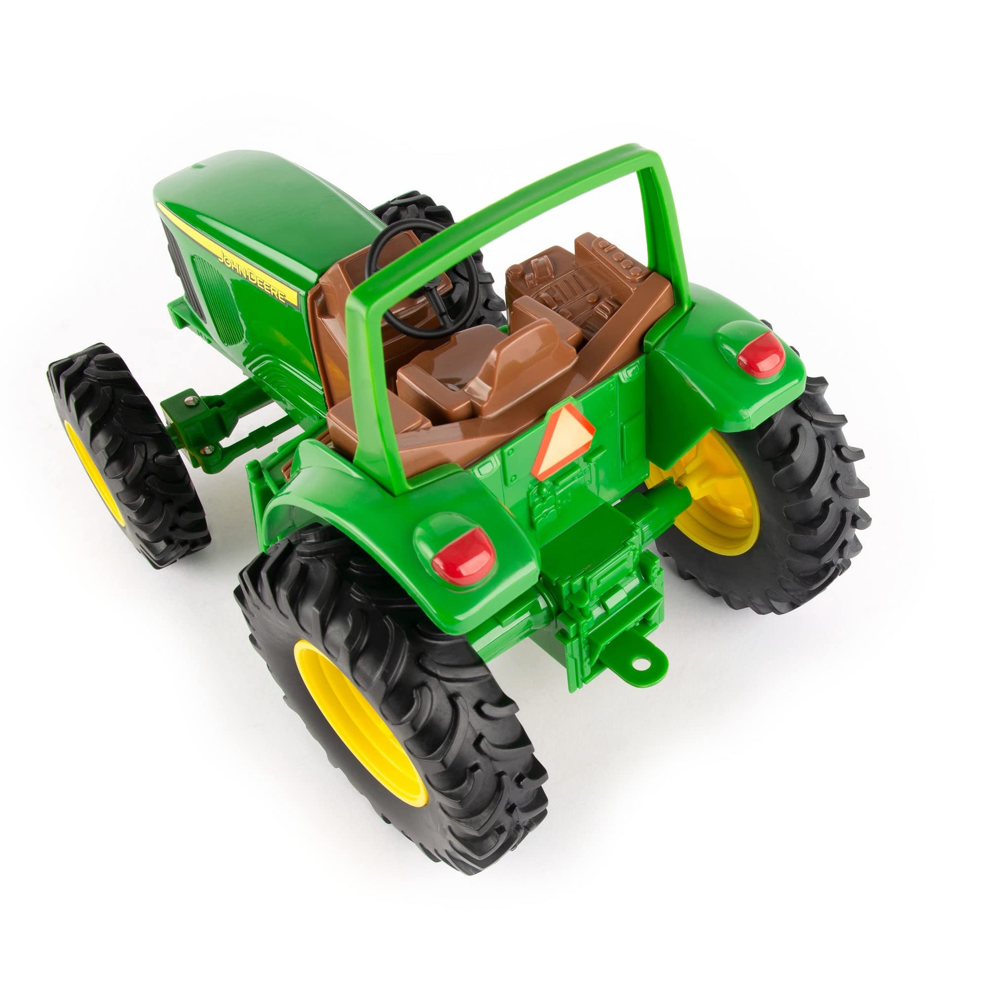 TOMY John Deere Sandbox Tough Tractor Toy - 1:16 Scale -11 Inches - Sandbox Toys - Outdoor Toys for Kids 3 Years and Up