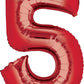 5th Birthday Party Supplies 7pc Transformer's Foil Balloons Decorations
