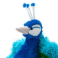 The Petting Zoo Peacock Stuffed Animal Plushie, Gifts for Kids, Wild Onez Zoo Animals, Peacock Plush Toy 12 inches