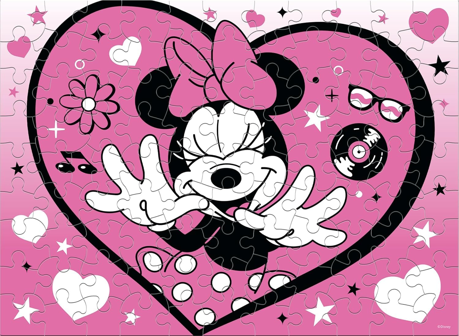 Ceaco - Disney Minnie Mouse Minnie - 100 Piece Puzzle for Kids Ages 6-8