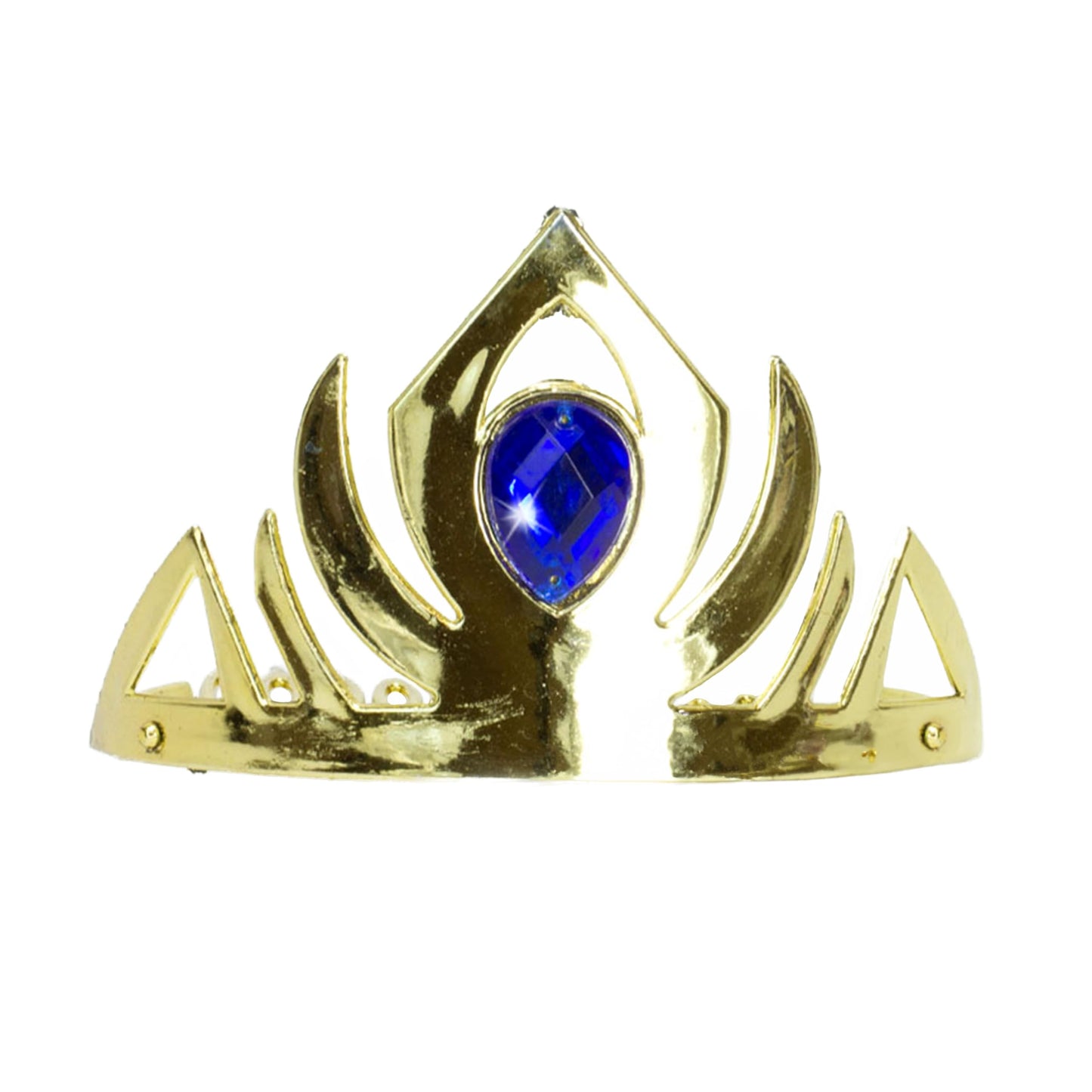 Sophia's Golden Nordic Princess Tiara with Blue Sapphire for 18" Dolls