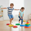 Special Supplies Stepping Stones for Kids, 5 Balance Indoor and Outdoor Blocks Promote Coordination, Balance, Strength, Child Safe Rubber, Non-Slip