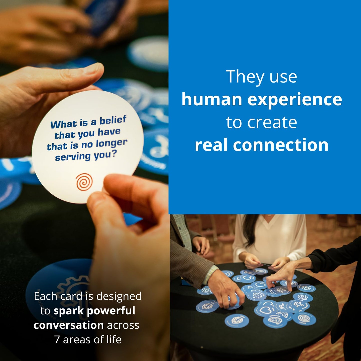 Arc Integrated Changes Cards - 63 Professional Conversation Cards for Ice Breakers, Team Coaching, Leadership Development, and Building Self-Awareness