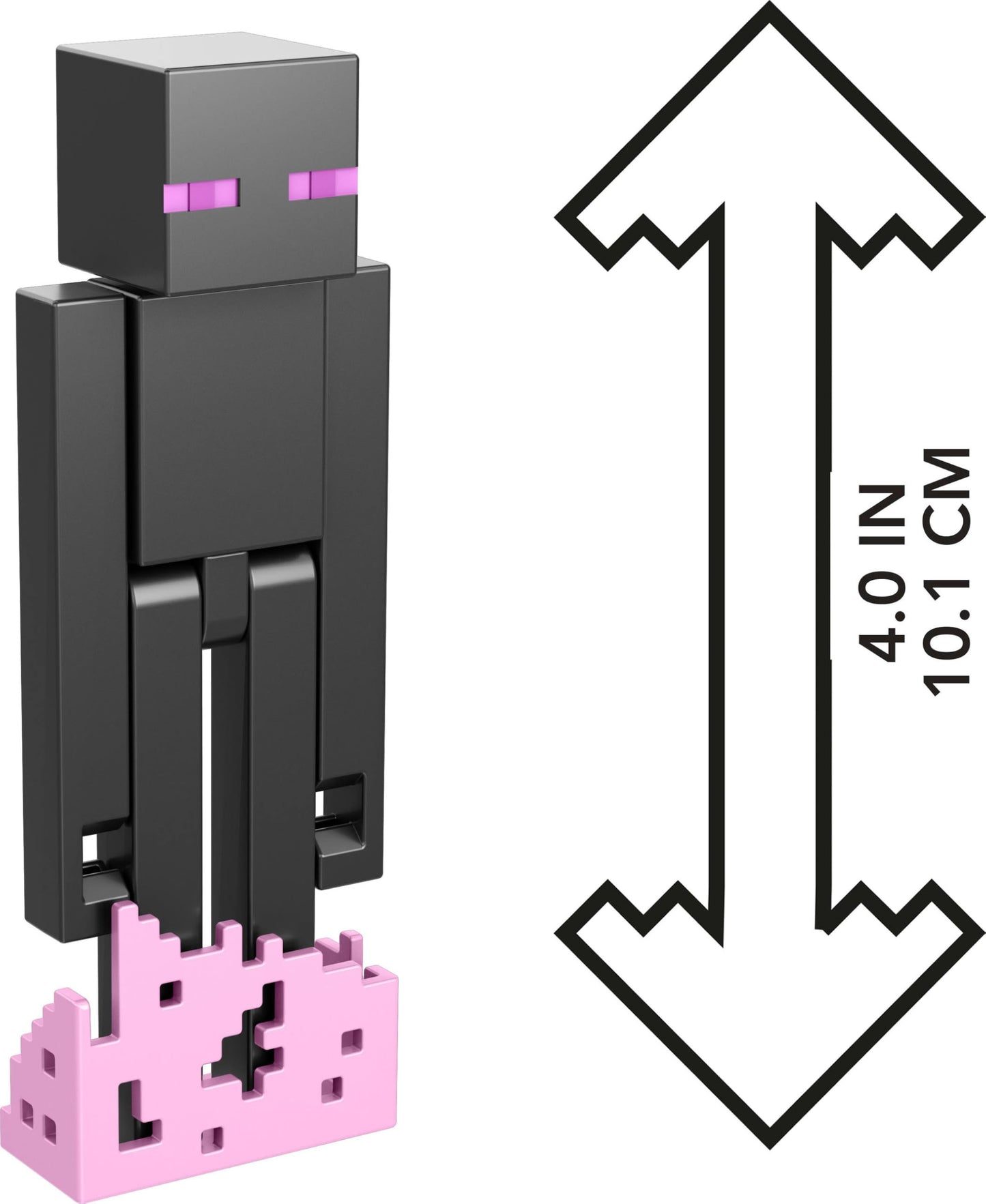 Mattel Minecraft Action Figures & Accessories Set, 3.25-inch Scale Collectible Toys with Pixelated Design