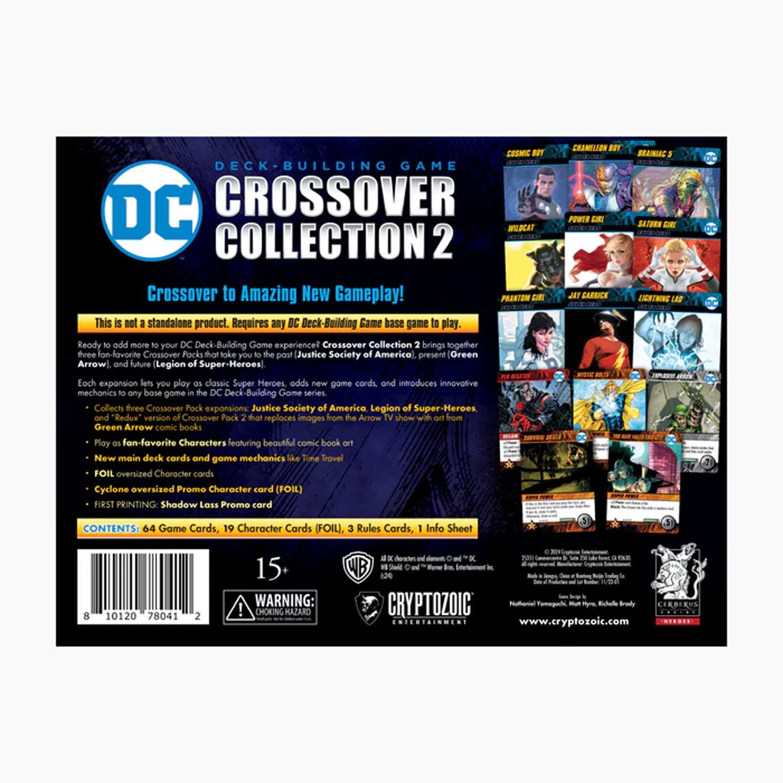 Cryptozoic DC DBG Crossover Collection 2