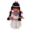 The Doll Maker Precious Moments Dolls, Linda Rick, Ten Little Indians,4 Little Indian, 7 inch Doll