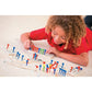 Fun Express Wooden Board Games Set 12 Pack - Classic Travel Games for Kids & Adults | Mini Peg Board Games, Checkers & Tic Tac Toe | Portable Family