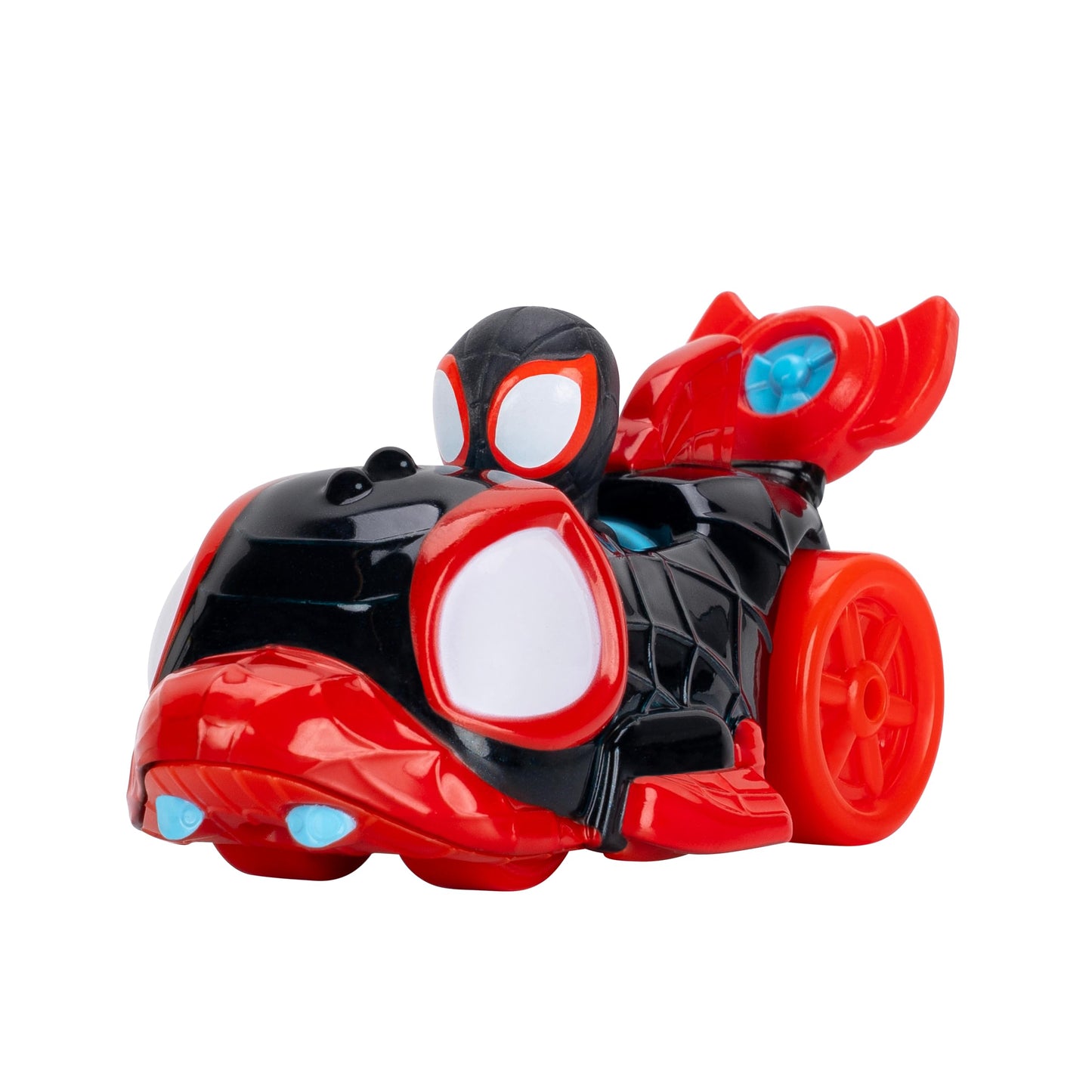Marvel Spidey and His Amazing Friends Amazing Metals 4 Pack - Four 3-Inch Die-Cast Water-Webs Vehicles with Built-in-Characters