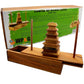 Tower of Hanoi Chedi 7 Layers - Wooden IQ Puzzle Brain Teaser