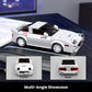 Super Sports Car Building Set with Display Case, 369 Pcs Model Ages 8+