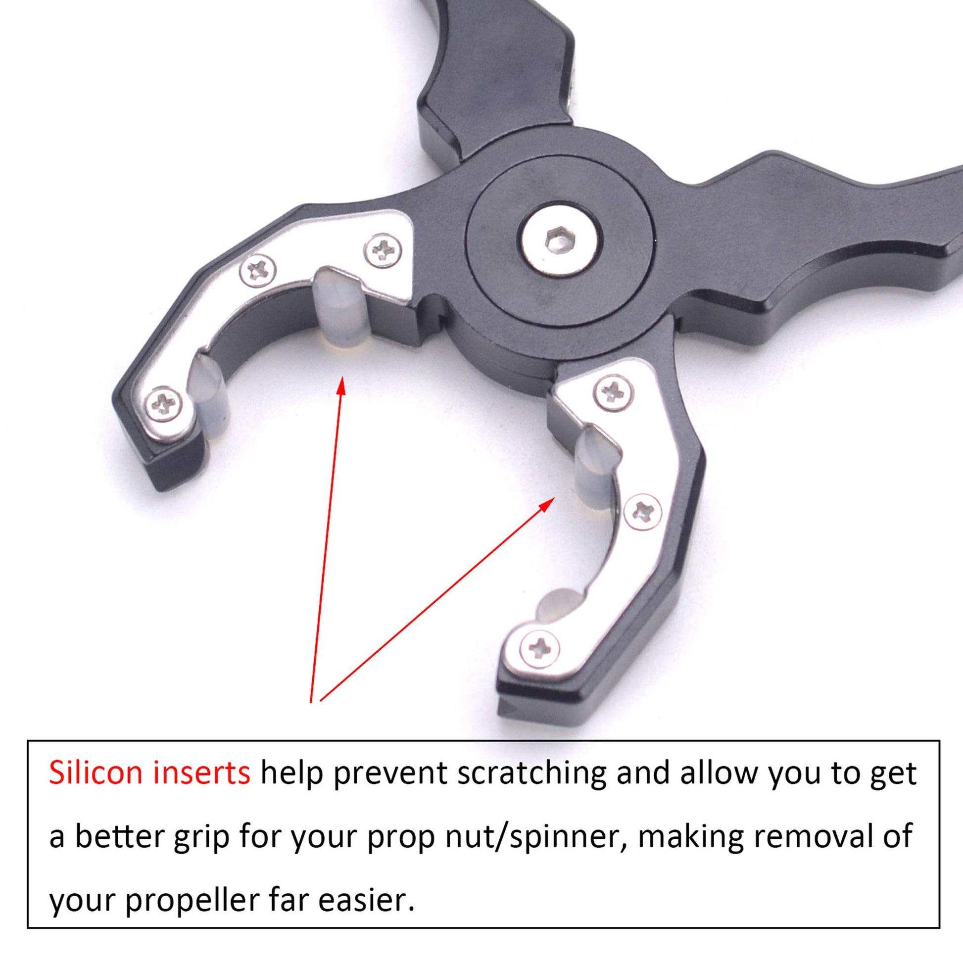 FPVKing RC Motor Grip Pliers Propeller Remover Quick Relase Wrench Tool for DJI Phantom 3 and 13XX-23XX Series Motors