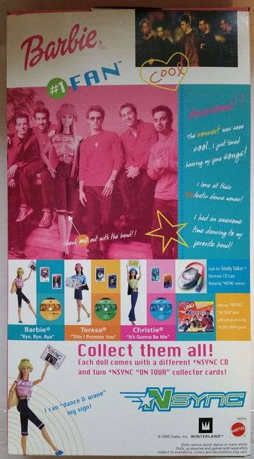 N Sync #1 Fan Barbie