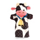 Melissa & Doug Farm Friends Hand Puppets (Set of 4) - Cow, Horse, Sheep, and Pig Soft Puppets for Kids and Toddlers Ages 2+