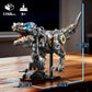 Mechanical Dinosaur Building Block Set with Light, Compatible with Lego Dinosaur, STEM Tyrannosaurus Model Collection Toys for Home Office Decor,