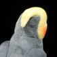 lilizzhoumax Cockatiel Parrot Stuffed Animal Plush Toy,Simulation Bird Plush Toy,Kawaii Soft Gifts for Kids,Home Decor,Gray 5”