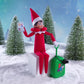 The Elf on the Shelf - Elf on The Go Kit Including Scout Elf Carrier, Peppermint Plane, & Polar Props Travel Set for Adventures, Cute Elf on The Shelf
