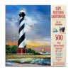 SUNSOUT INC - Cape Hatteras Lighthouse - 500 pc Jigsaw Puzzle by Artist: Tom Wood - Finished Size 18" x 24" Lighthouse - MPN# 28835